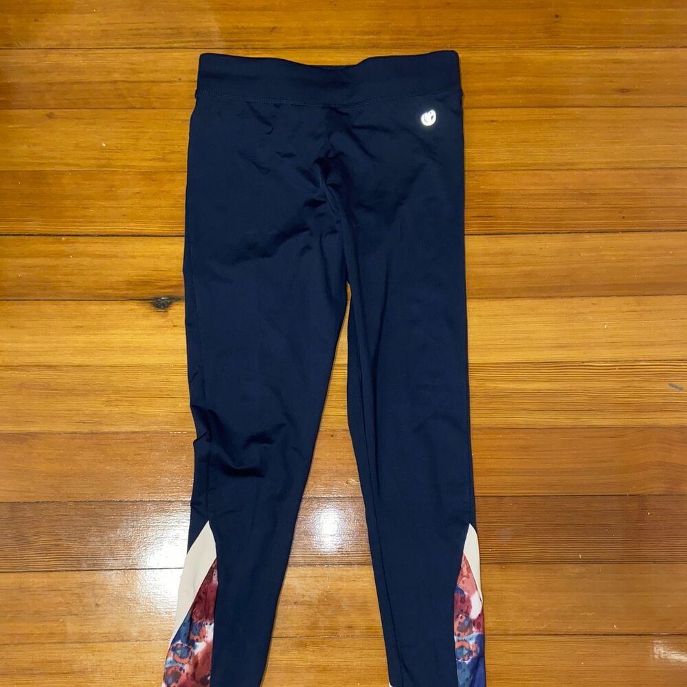 Blue Navy Leggins Activewear